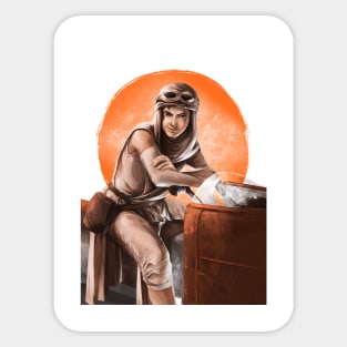 Rey - Sandspeeder Sticker